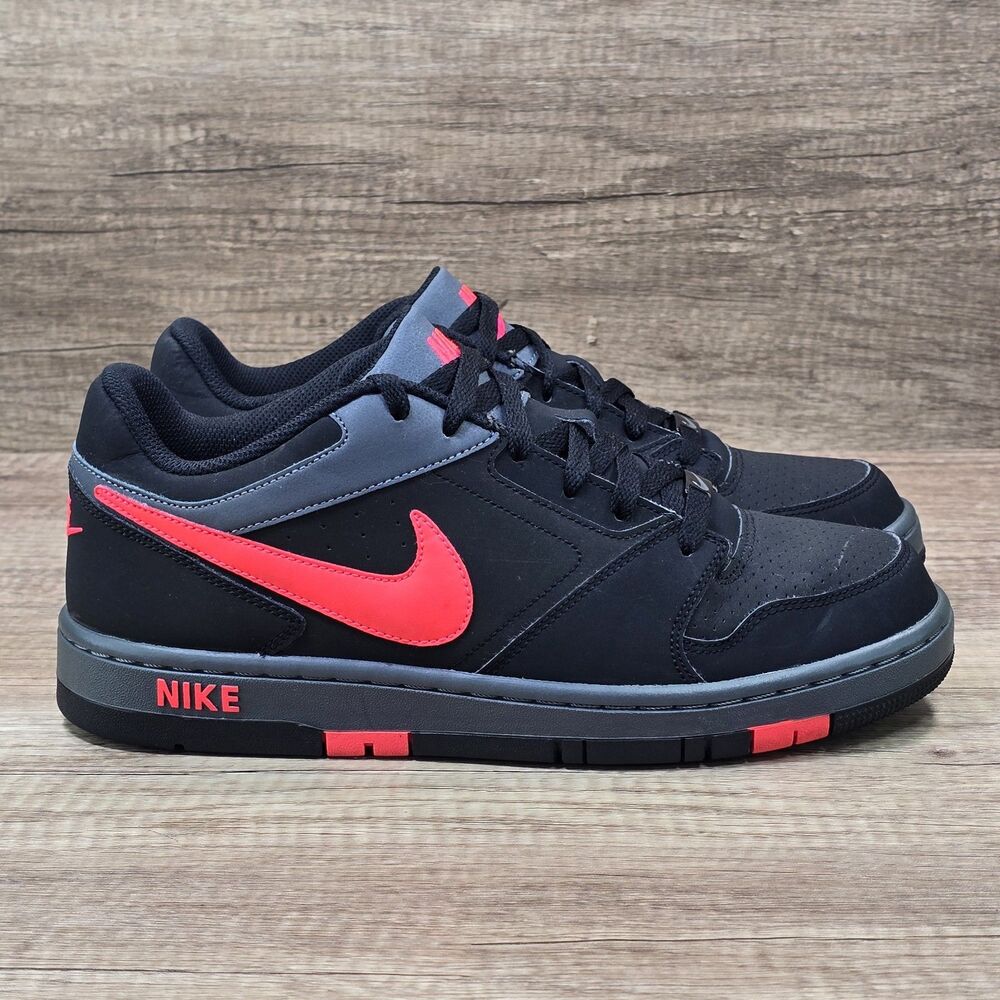 Nike Prestige IV Men's Size 9.5 Black Gray Red Sneakers (488428-062)